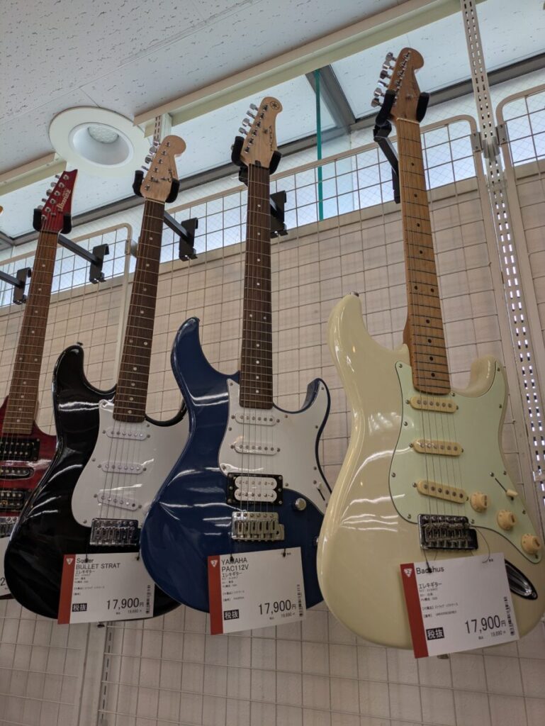 安ギターのフレット