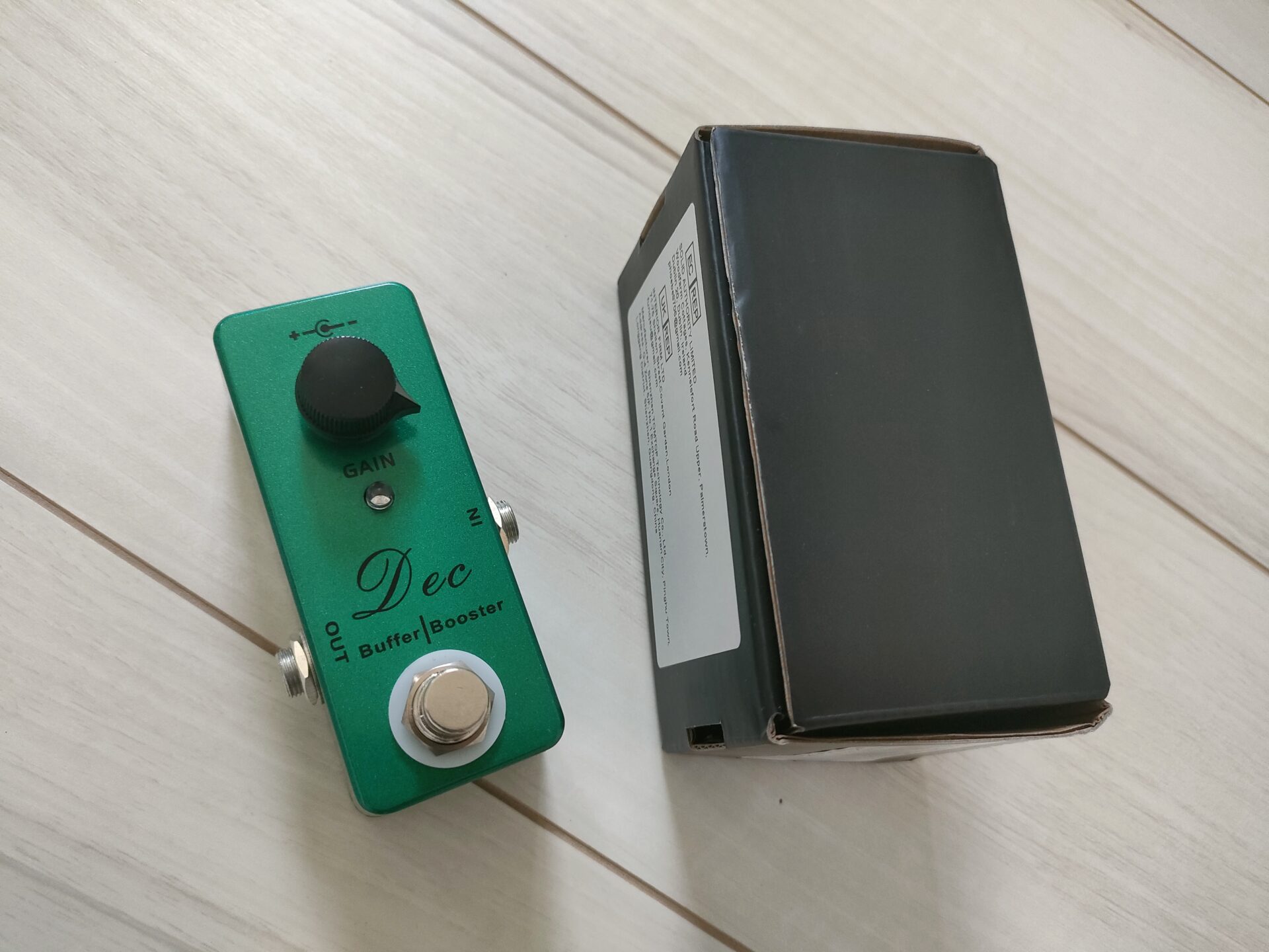 MOSKY AUDIO / Micro Pedal Green SHO BOOSTER