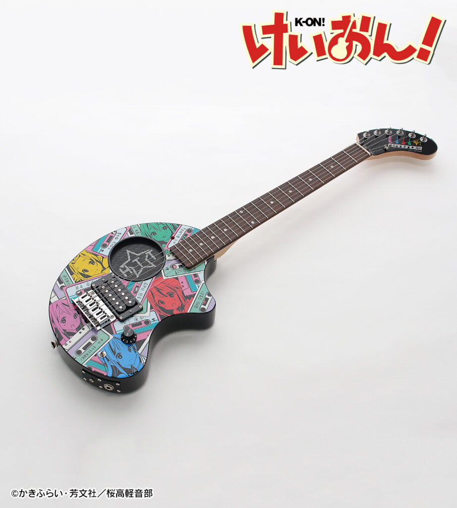 フェルナンデス fernandes zo-3 ピンクのzo-3 お花見ギター