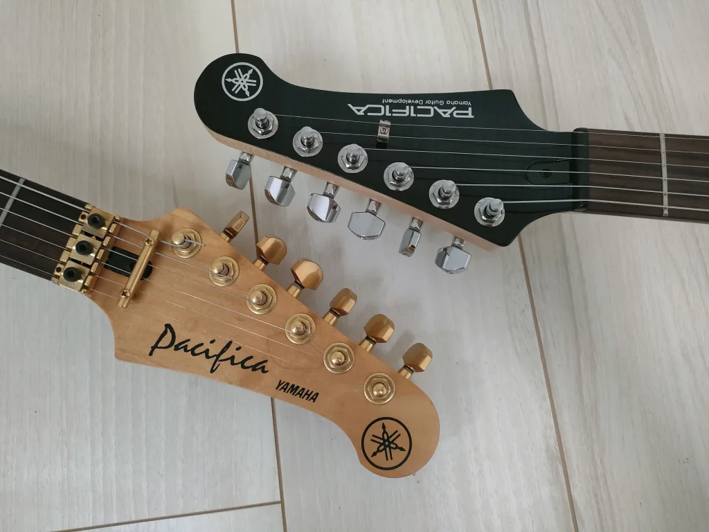 YAMAHA Pacifica PAC721J TLBと PACIFICA 212VFM