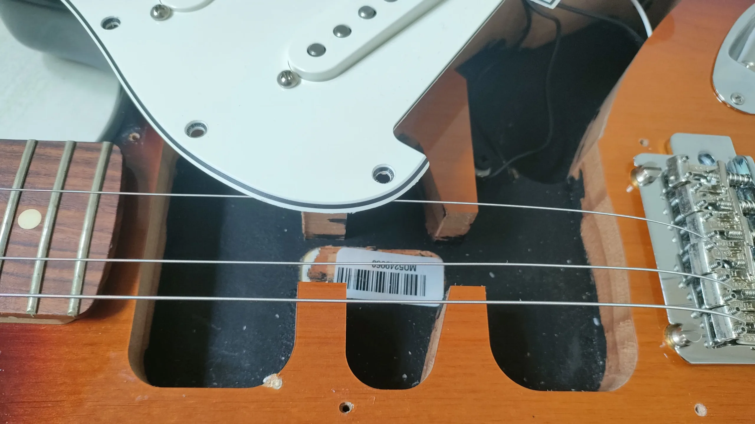 Fender（フェンダー） Player Stratocaster のザクリ