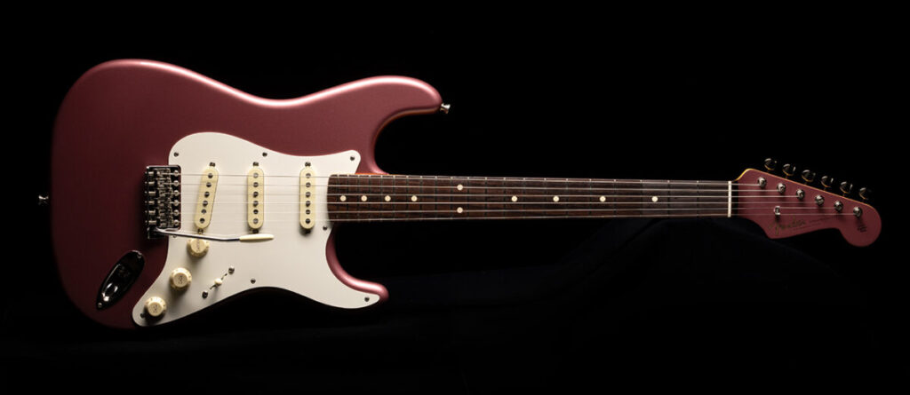 Limited Char Stratocaster Burgundy