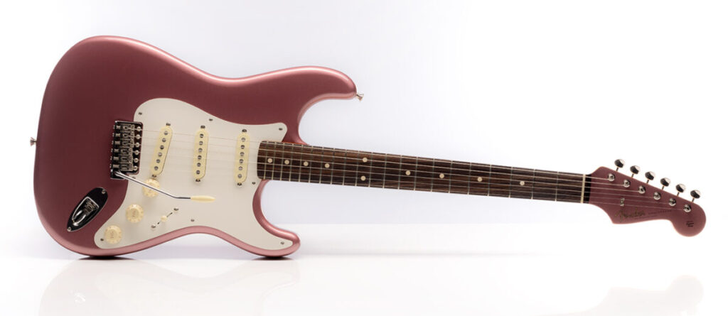 Char Stratocaster Burgundy