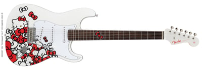 Made in Japan Limited Hello Kitty Stratocaster