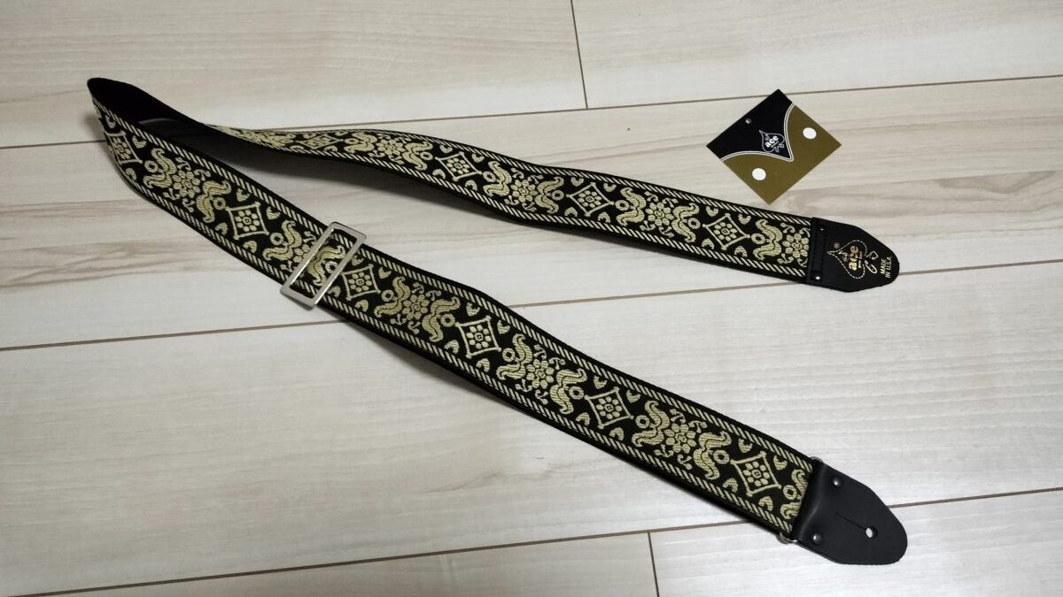 D'Andrea ACE-7　-Old Gold- Ace Guitar Straps