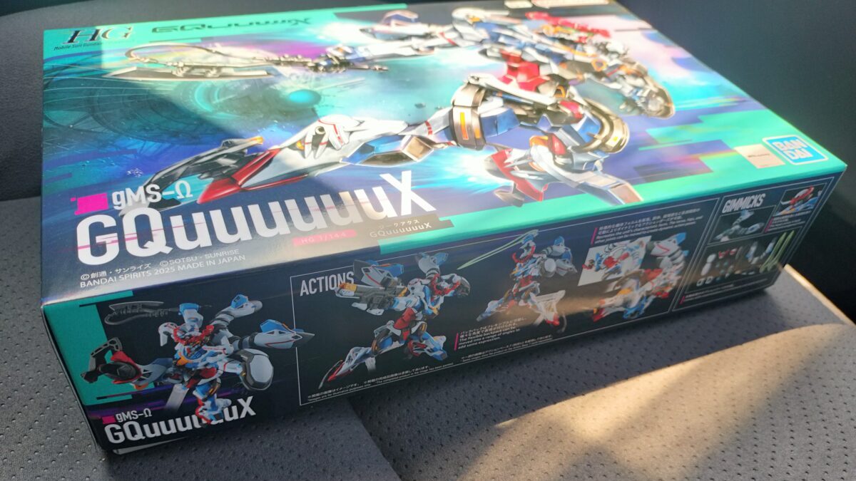 BANDAI SPIRITS(バンダイ スピリッツ) 機動戦士Gundam GQuuuuuuX HG GQuuuuuuX(読み：ジークアクス） 1/144スケール 色分け済みプラモデル