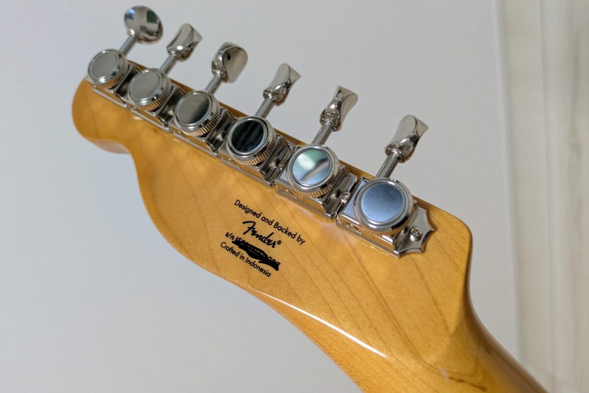 Squier Classic Vibe '50s Telecaster　ヘッド裏