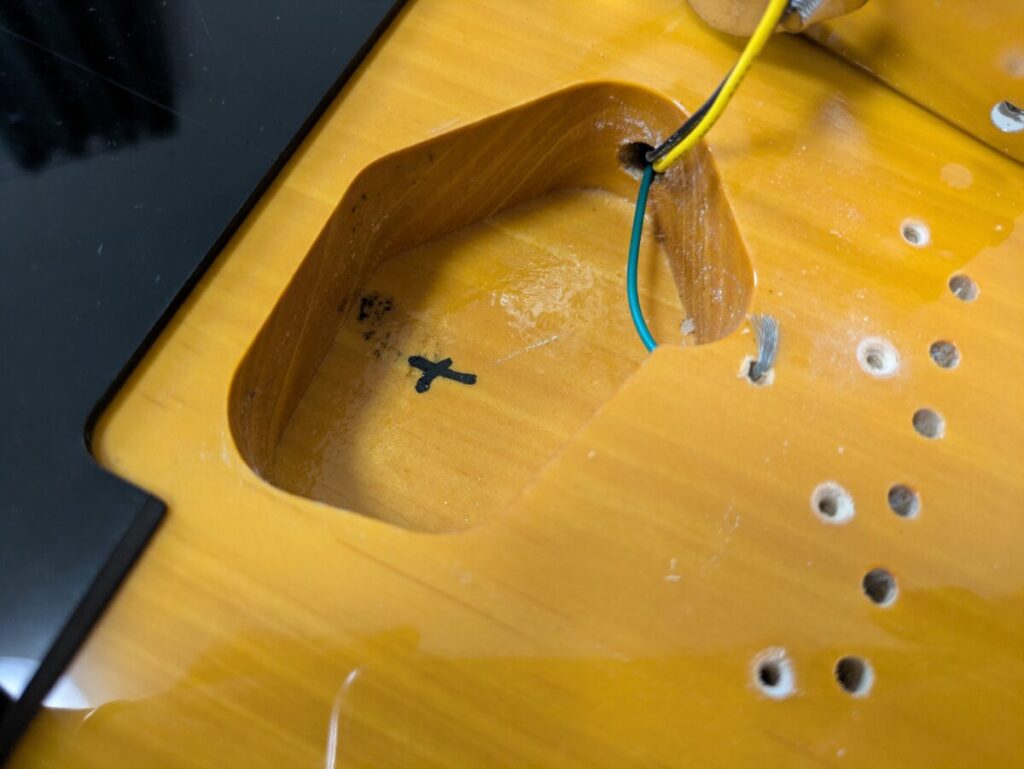 Squier Classic Vibe '50s Telecaster　リアザグリ