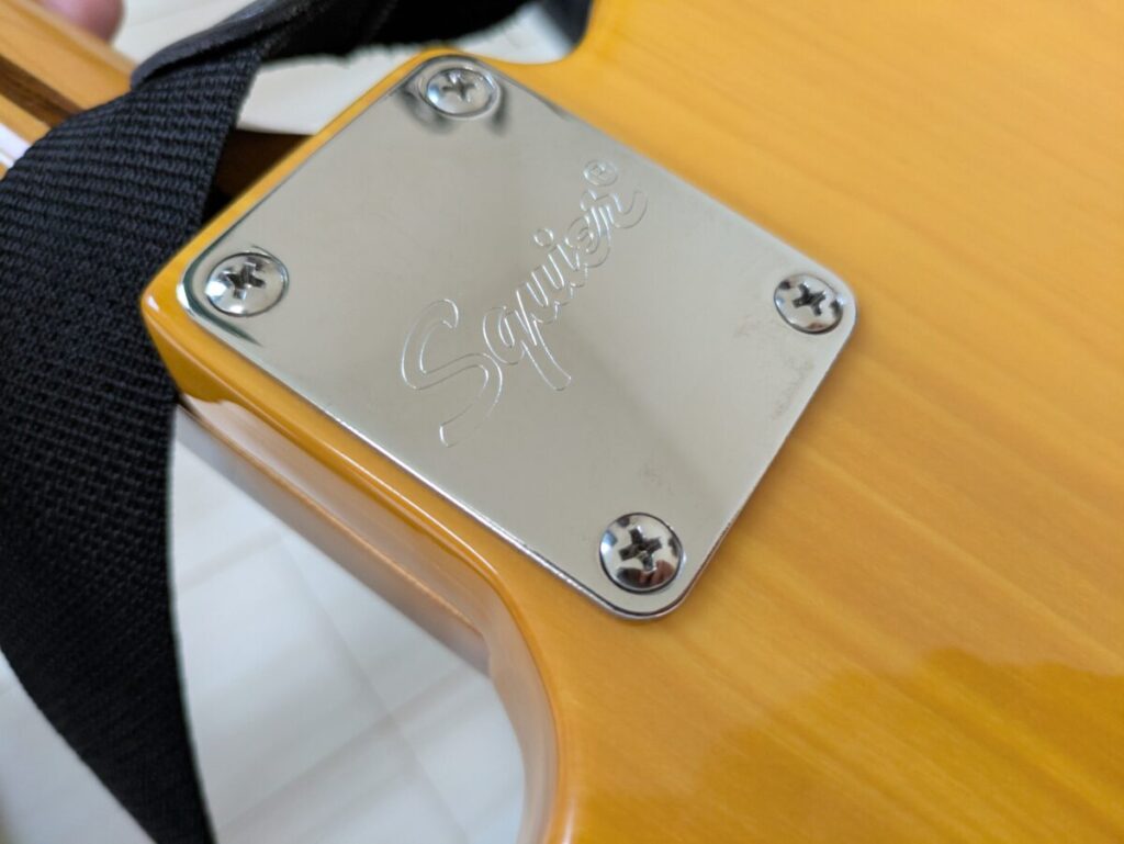 Squier Classic Vibe '50s Telecaster　ネックプレート