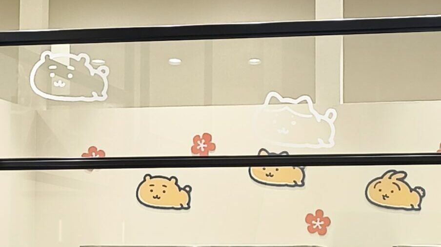 ちいかわ焼き店内